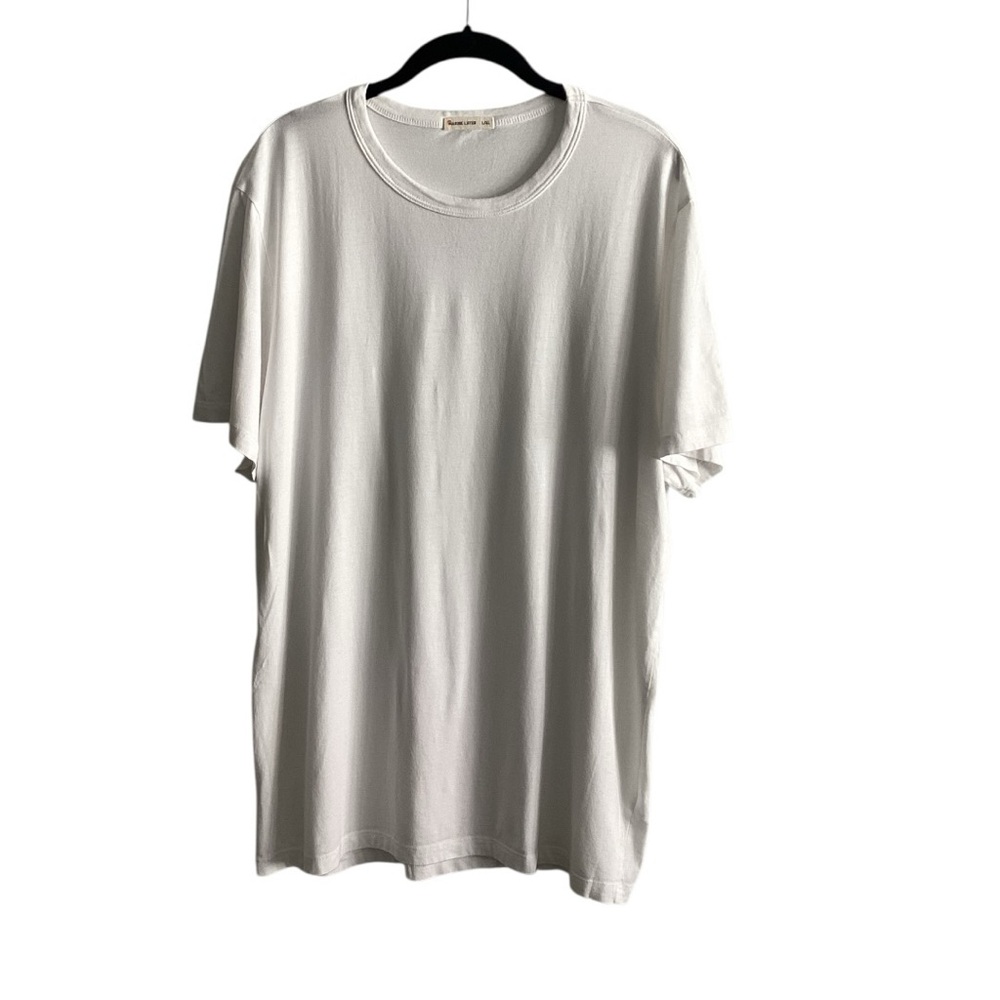 Marine Layer White Short Sleeve Crew T-Shirt Made in USA Size L/XL